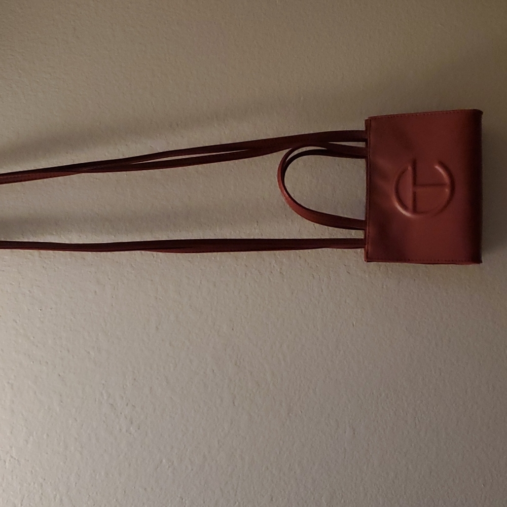 Small oxblood telfar bag